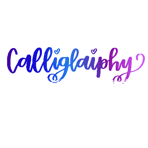 Calliglaiphy giphyupload calliglaiphy Sticker