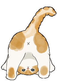 Fat Cat Sticker