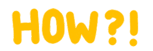 Yellow Text Sticker