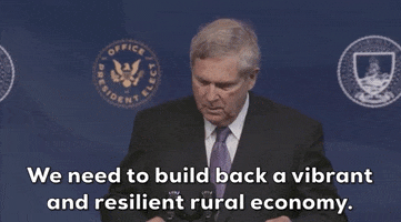 Tom Vilsack GIF by GIPHY News