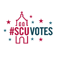 Vote Vote2020 Sticker by SantaClaraUniversity