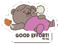 IKR_SG good sg otter effort Sticker