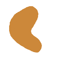 Orange Shape Sticker