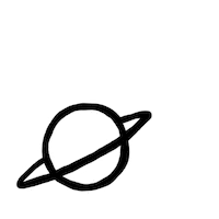 Sugarinkclothing sparks galaxia planetas sugarinkclothing Sticker