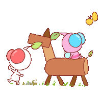 Akaripikmin One Sticker by akari_tatata