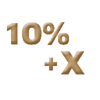Invest 10 X Sticker by Mario Lüddemann