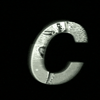 Glitch Alphabet GIF