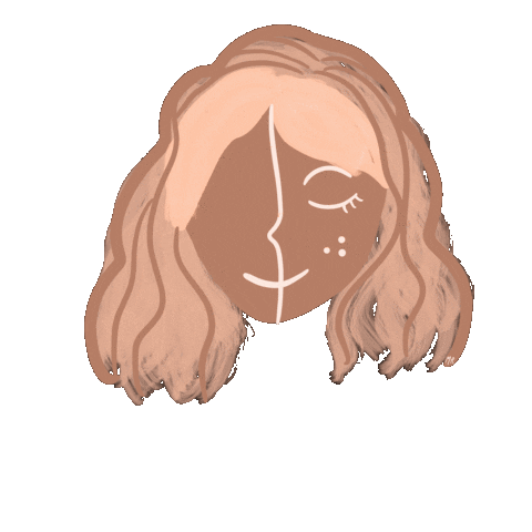 Girl Pink Sticker