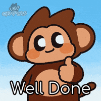 Well Done Win GIF by Chimpers