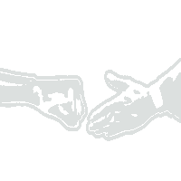 hands handshake Sticker by SUPERIMPOSE GLOBAL