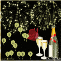 champagne GIF