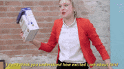 tlc i dont think you understand how excited i am about this GIF by Girl Starter