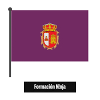 Flag Spain Sticker by Formación Ninja