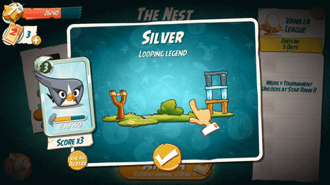 silver power up GIF by Angry Birds