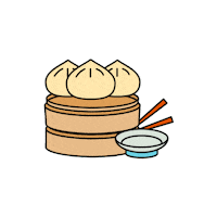 Dumplings Dimsum Sticker by Sydney, Australia