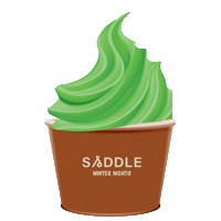 Saddlewinternights Sticker by Saddle Cafe