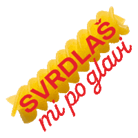 marodi pasta marodi tjestenina svrdlaj Sticker