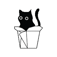 catniptakeout cats kitty cute cat kittens Sticker