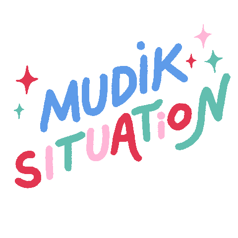 Eid mudik Sticker by ayangcempaka