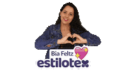 Heart Artesanato Sticker by Estilotex