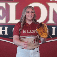 College Athletics Ncaa Softball GIF by Elon Phoenix