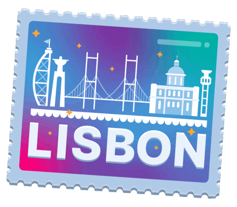Lisbon Sticker by Web Summit