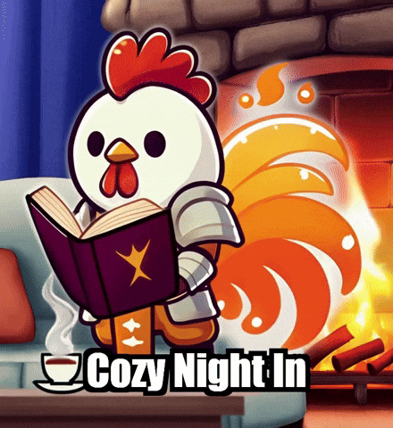 Reading Evening GIF by Zorooster