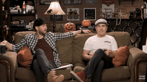 RETROREPLAY giphyupload nolan north troy baker retro replay GIF