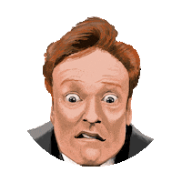 conan obrien STICKER by imoji