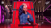 Television Wow GIF by The Voice of Italy