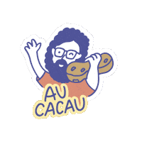 Au Cacau Sticker by Gnomo