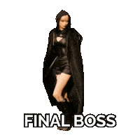 Final Boss Sticker by Ashwin Gane