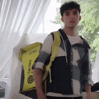 Sad Curly Hair GIF