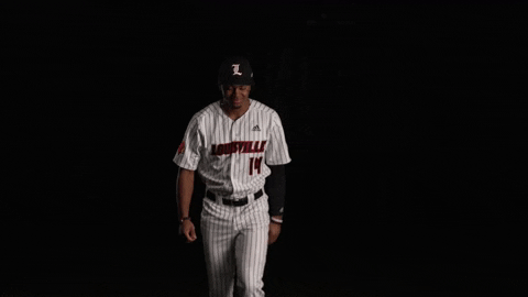 University Of Louisville Baseball GIF by Louisville Cardinals