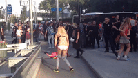 Riot Police Confront Istanbul Pride Revellers Near Taksim Square