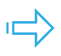 vlaamsejeugdraad blue 2020 dynamic arrows Sticker