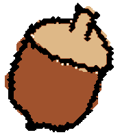 Acorn Donguri Sticker