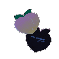 Peach Booty Sticker by ShineSocietyFitness