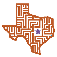 San Antonio Orange Sticker by talkStrategy