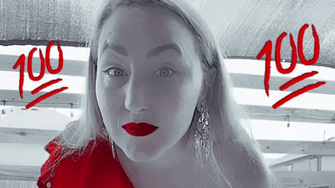 Red Lips GIF by Lovable Curves