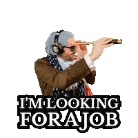 Job Search Sticker