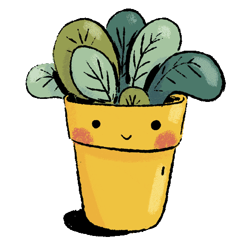 Flower Plant Sticker by Audreynalley