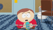 sad eric cartman GIF by South Park 