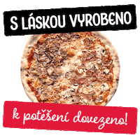 Pizza Delivery Sticker by L'Osteria CZ