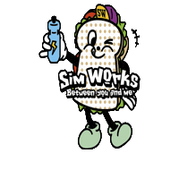 Sandwich Sticker by SimWorks