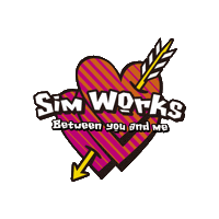 Heart Bike Sticker by SimWorks