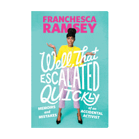 franchesca ramsey book Sticker by chescaleigh