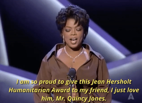 Oprah Winfrey Oscars GIF by The Academy Awards