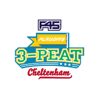 3Peat Sticker by F45 Cheltenham