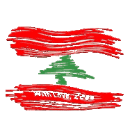 Z Lebanon Sticker by Vegas2La Magazine